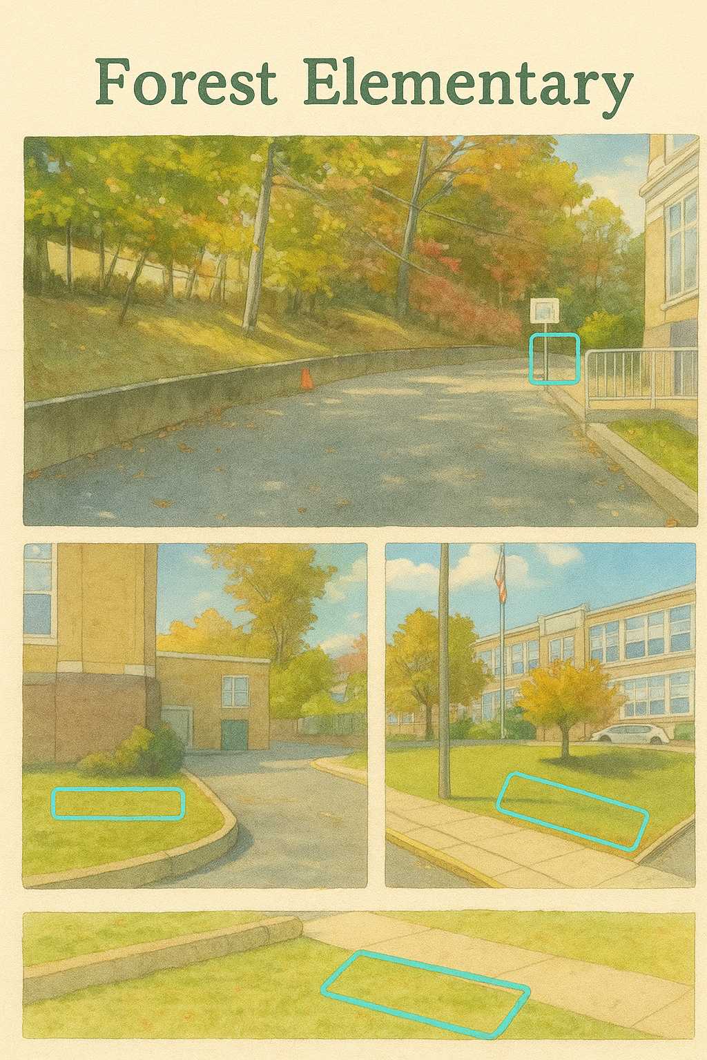 Example of quality bike rack infrastructure